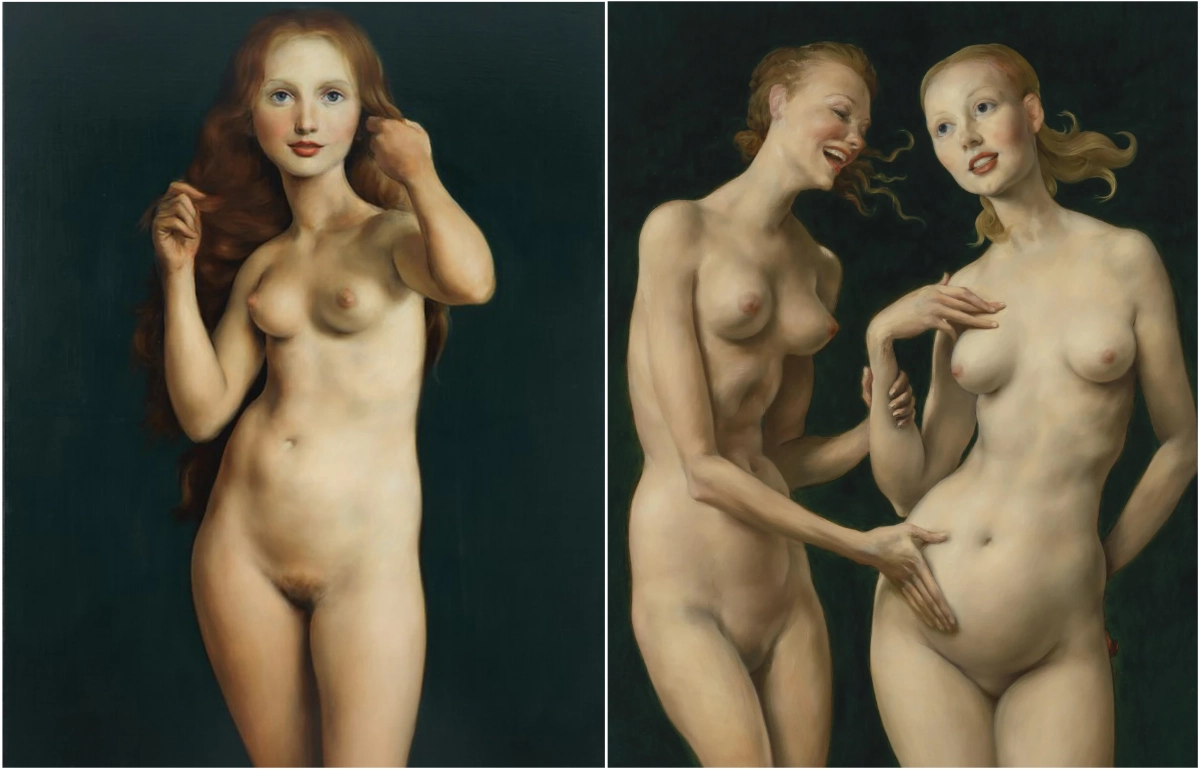 Peinture de John Currin