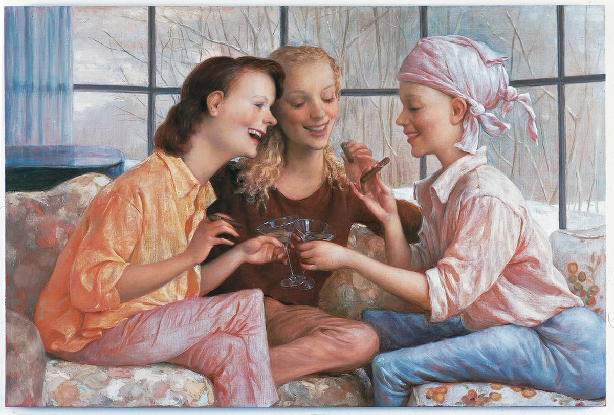 Peinture de John Currin