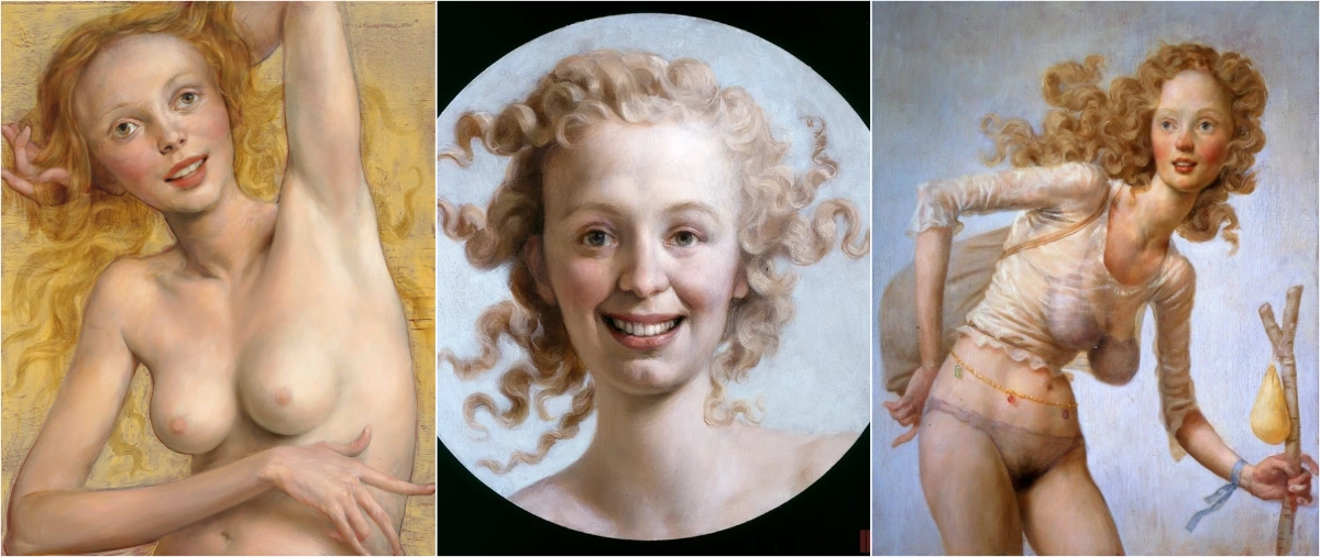 Peinture de John Currin