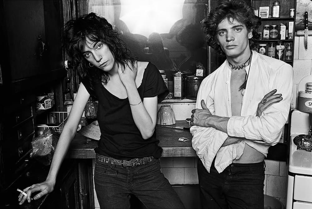 Patti Smith et Robert Mapplethorpe © Norman Seef. 1969.