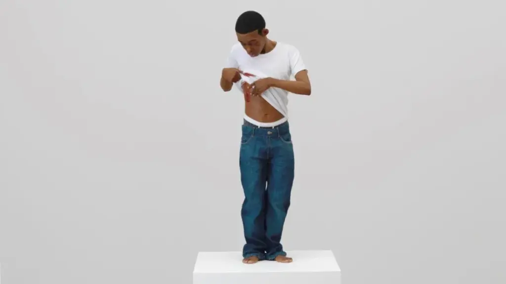 Ron Mueck et le Caravage. L’incrédulité de Saint Thomas