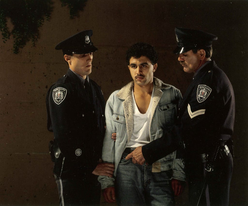 Jeff Wall, « The Arrest », 1989.