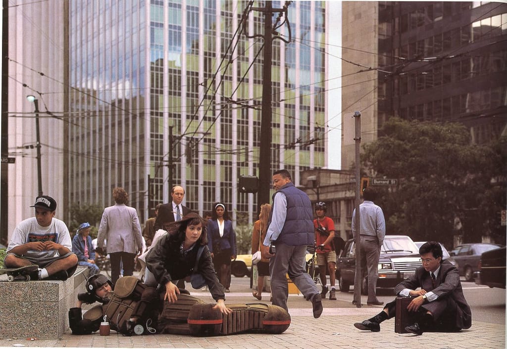 Jeff Wall, « The Stumbling Block », 1991.