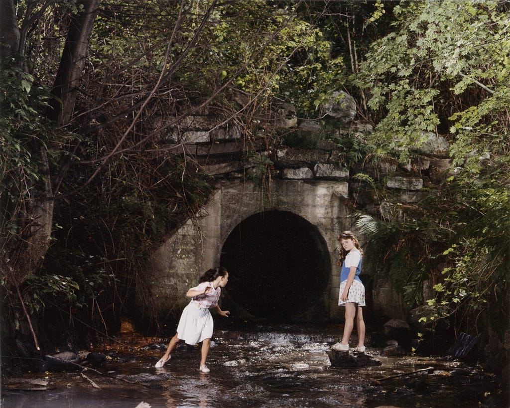 © Jeff Wall, « The Drain », 1989.