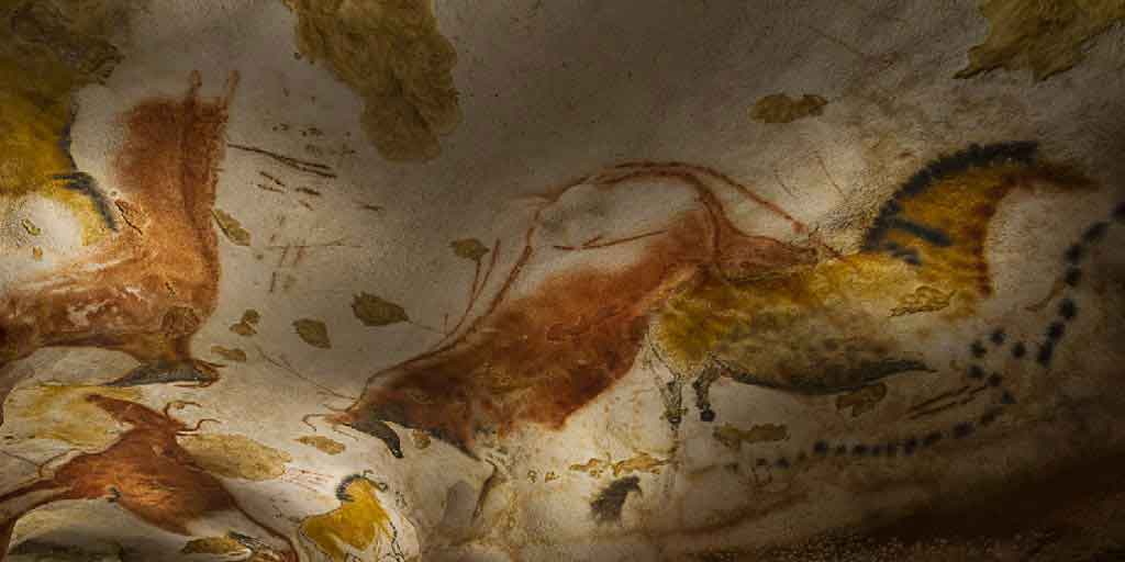 Réplique de la grotte de Lascaud.