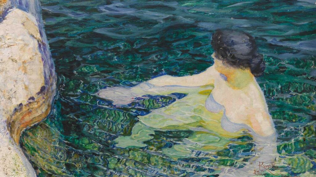Frantisek Kupka, la Baigneuse