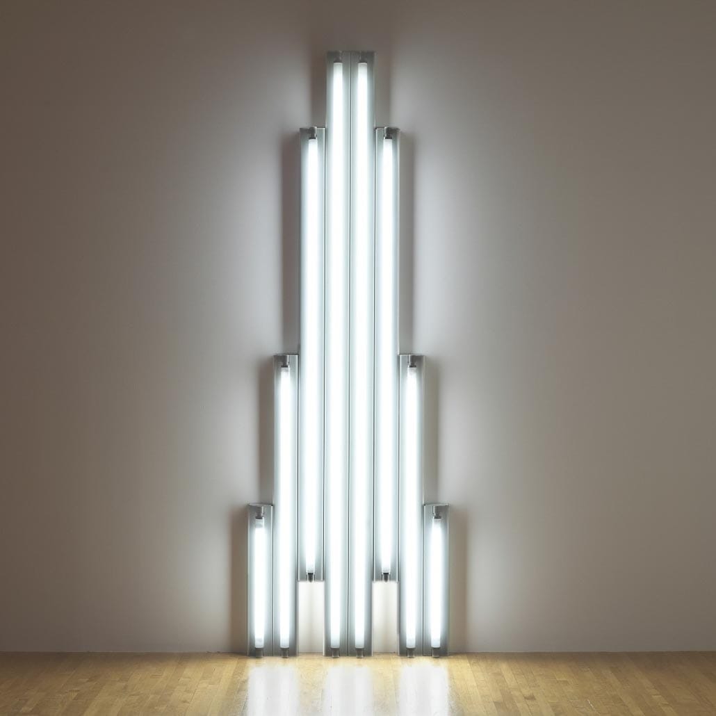 © Dan Flavin, « Monument » for V. Tatlin, 1964-1965.