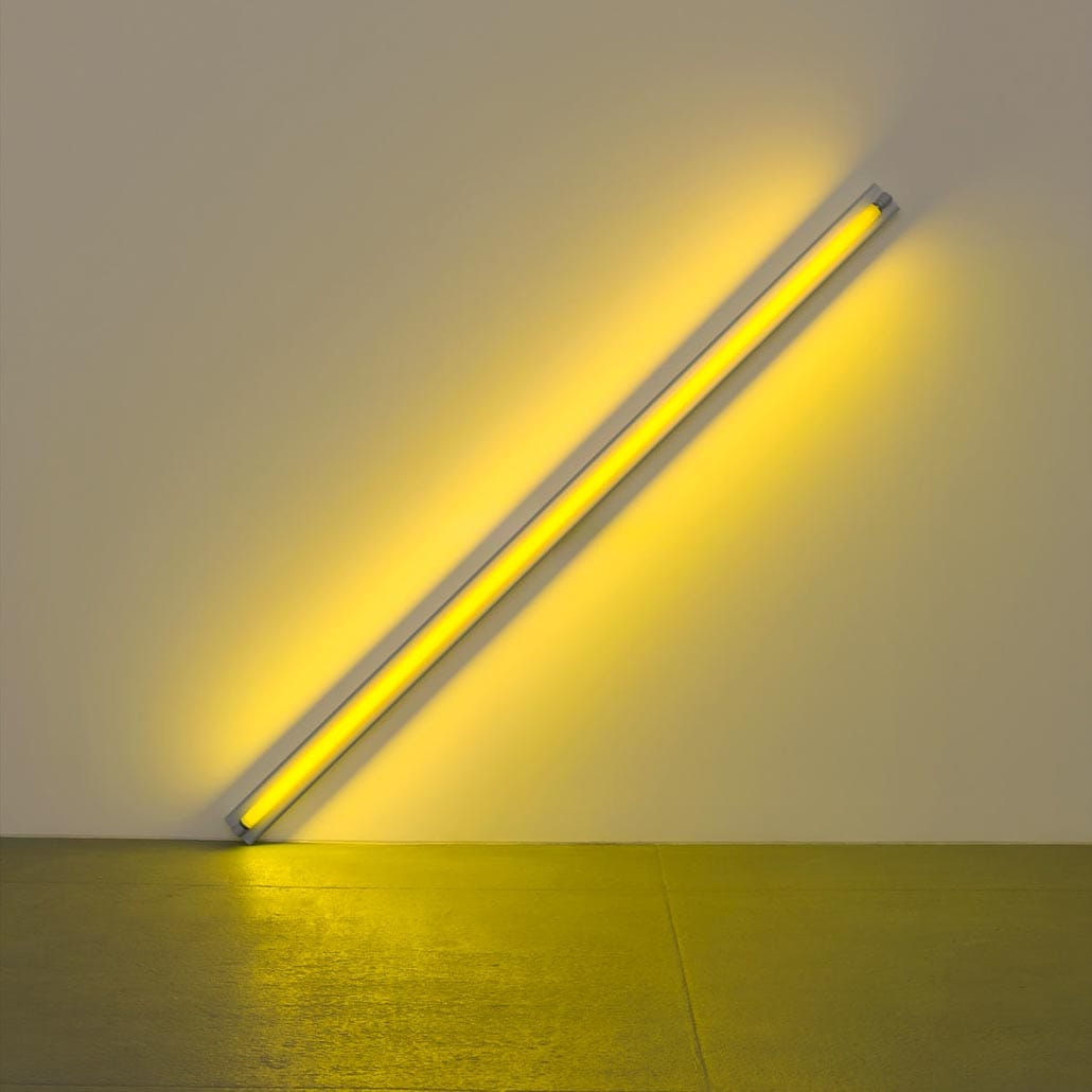 © Dan Flavin, « The Diagonal of May 25 », 1963.