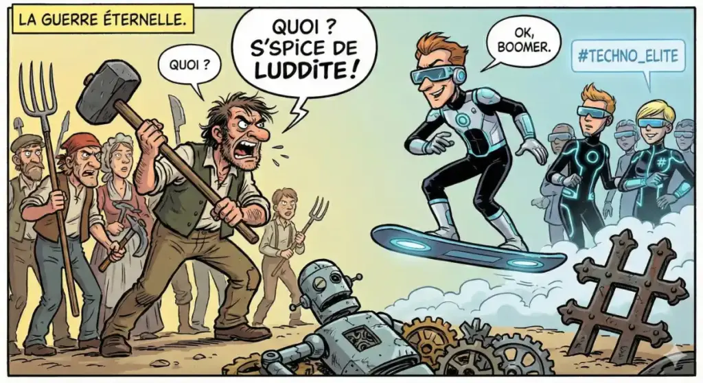 Marteaux & Hashtags : Vous avez dit Luddite ?