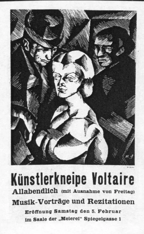 Le cabaret Voltaire et Emmy Hennings