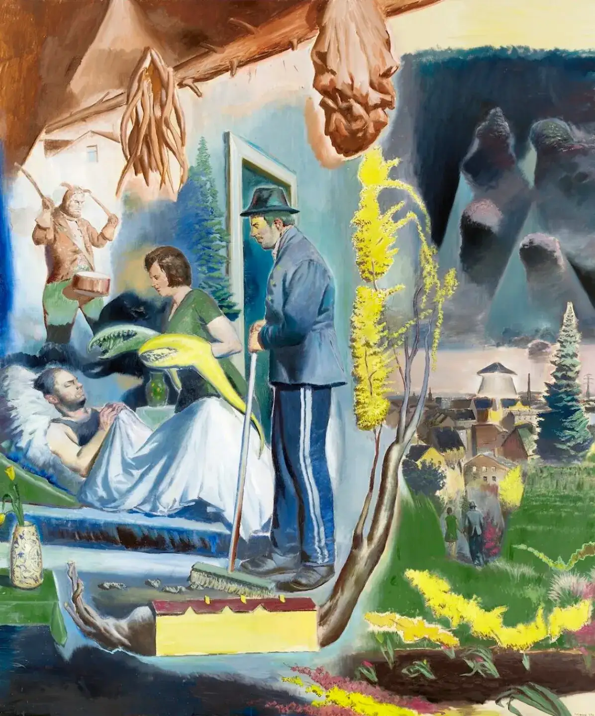 Neo rauch, Huter Der Nacht, 2014.