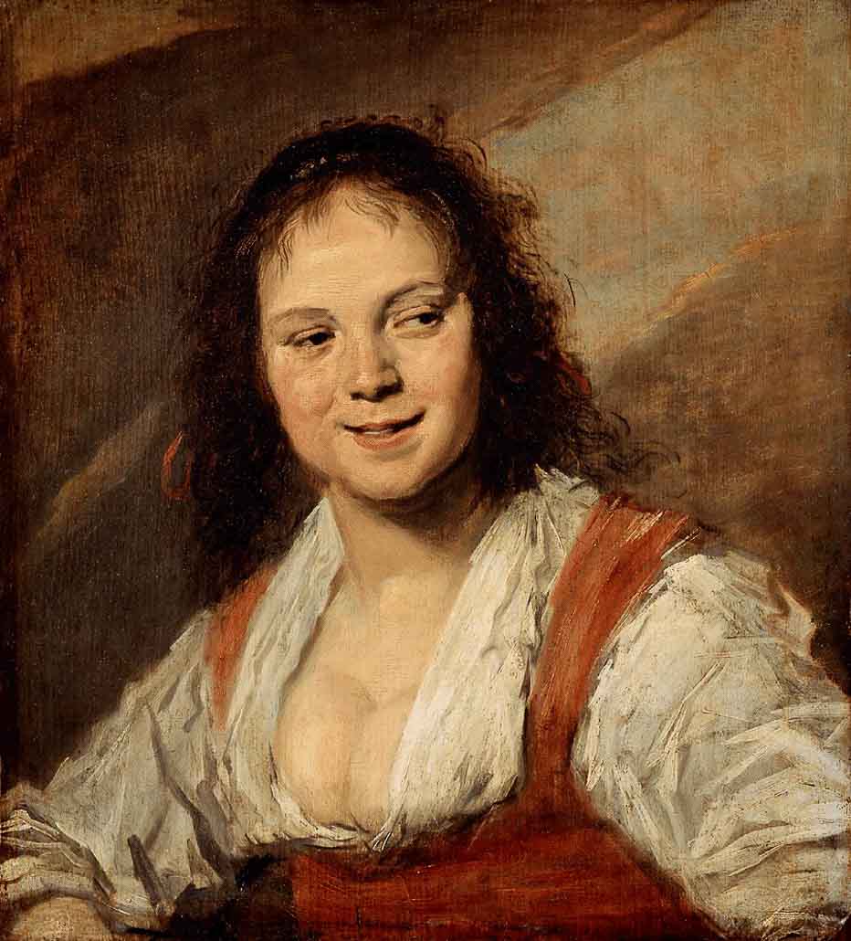 Frans Hals, « La Bohémienne », entre 1628 et 1630. Musée du Louvre.