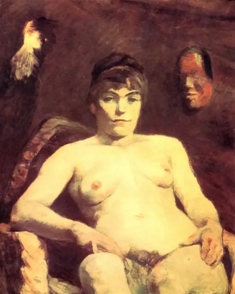 La grosse Maria, Henri de Toulouse Lautrec, 1884.