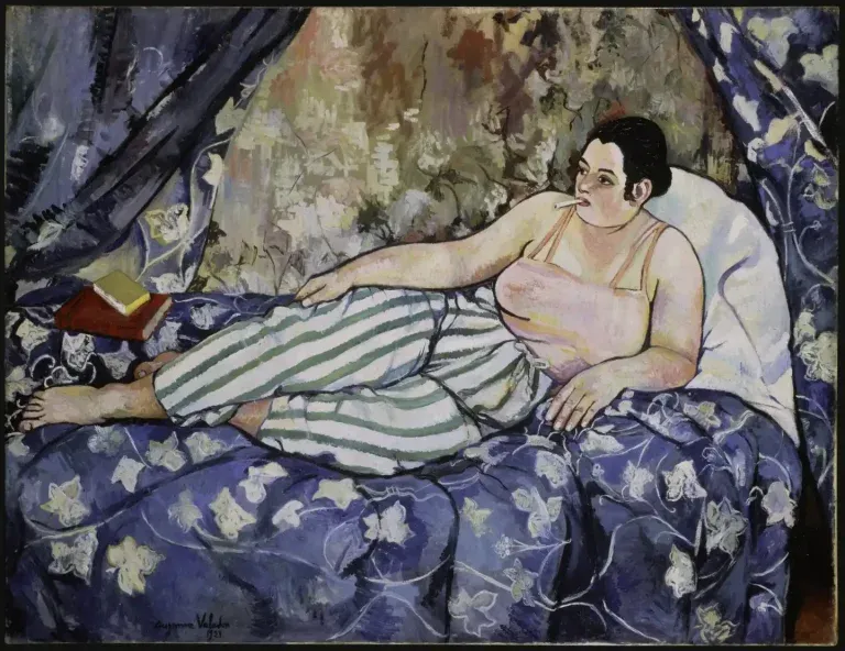 Suzanne Valadon, la chambre bleue, 1923.