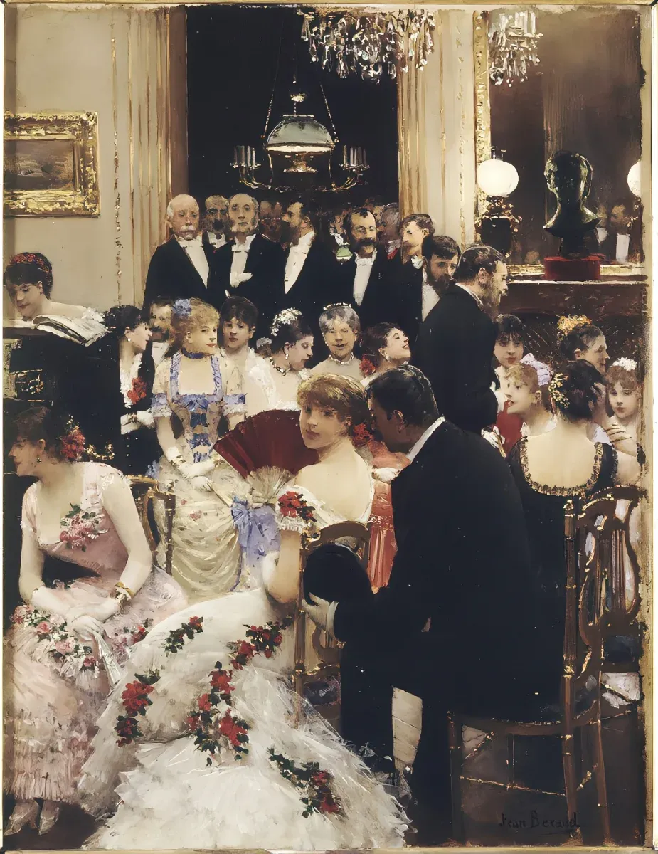 Jean Béraud. Autour du piano. 1885.
