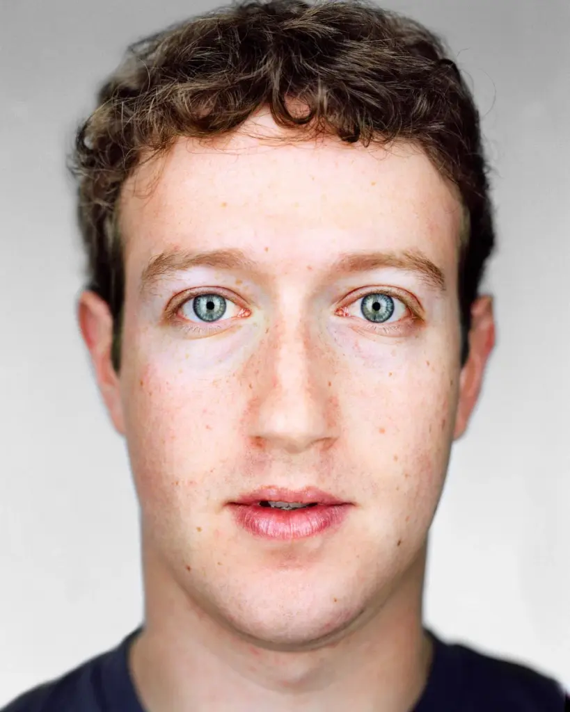 Portrait de Mark Zuckerberg par Martin Schoeller.