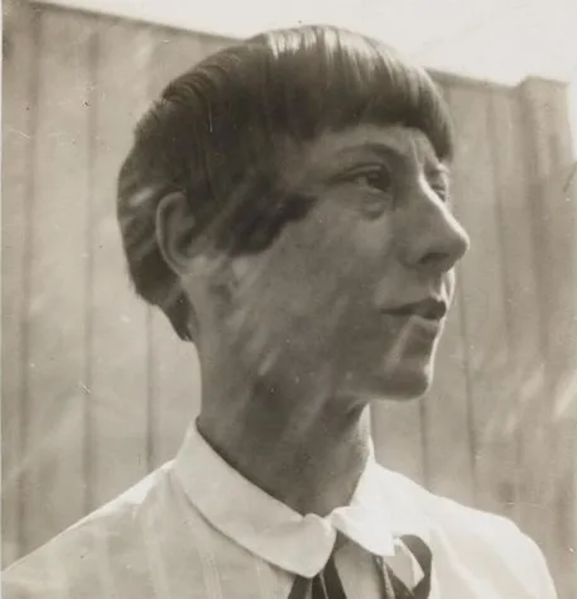 Portrait photographique de Hannah Höch.