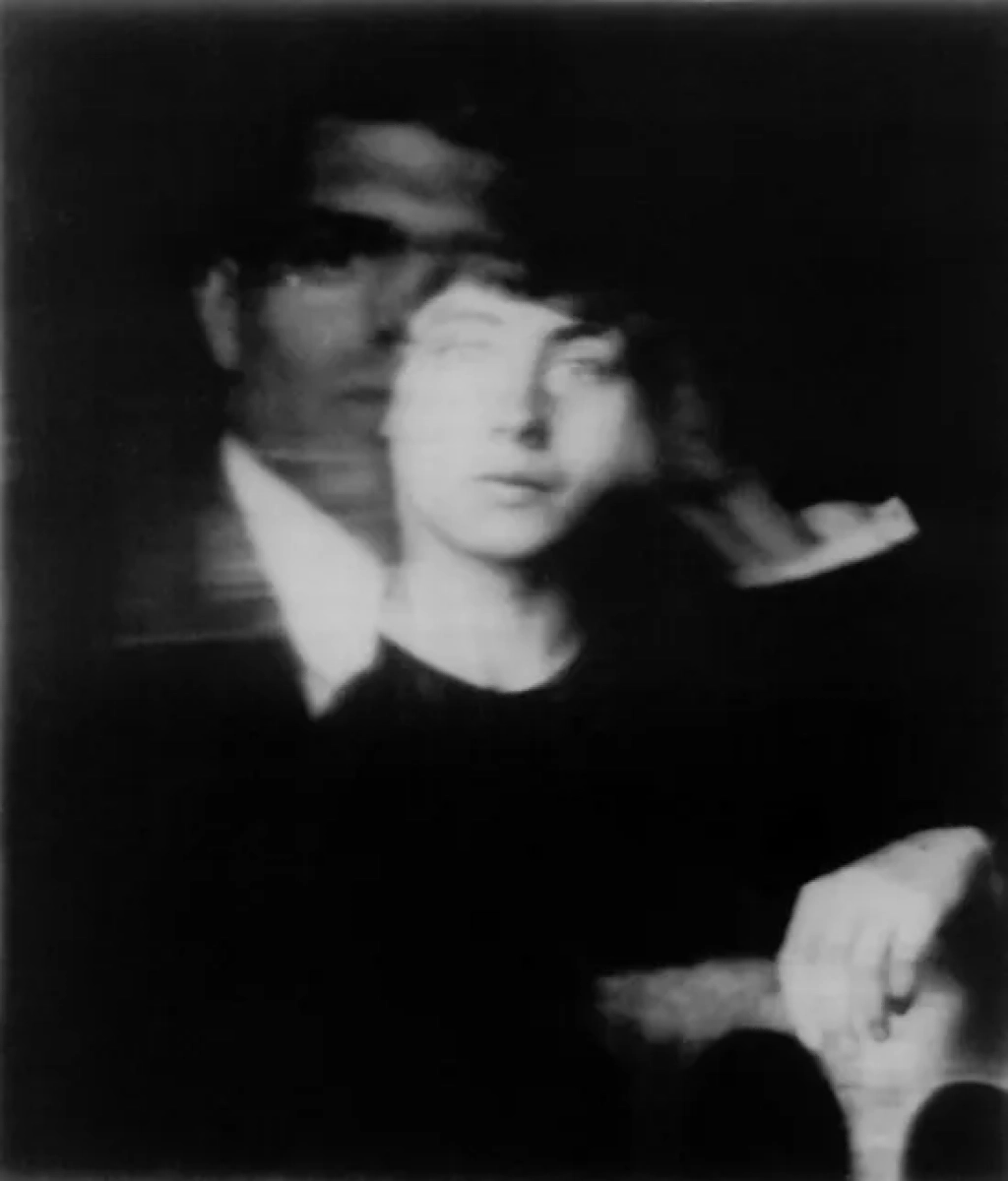 Auto-portrait avec Raoul Hausmann. 1919.